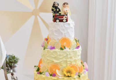 パラシオ・デ・ビアナ　ベル・カーサのウエディングケーキ