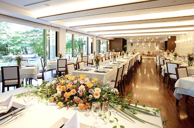 四季彩一力 ブラッサムガーデンの披露宴会場イメージ